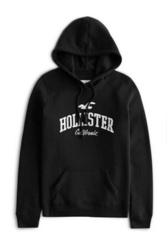 Bluza HOLLISTER kangurka rozm. L czarna oryginał