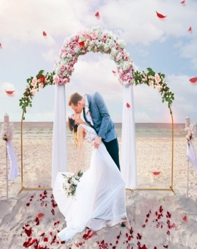 РАМКА СВАДЕБНОЙ АРКИ, стена 200 см, НАБОР 3 шт.