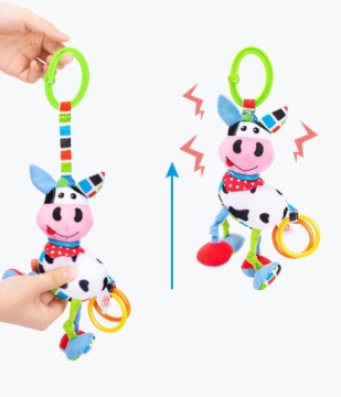 BaliBaZoo Fudge CAESAR Прорезыватель с подвеской и вибрацией