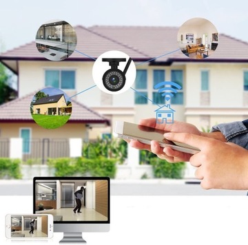 БЕСПРОВОДНАЯ WIFI IP-КАМЕРА НАРУЖНЫЙ МОНИТОРИНГ