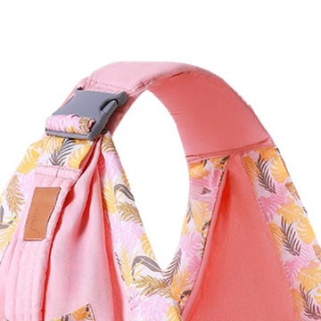 Переноска-кенгуру из хлопчатобумажной ткани, дружелюбная к коже, мягкая, экономящая труд, переноска-слинг для младенцев