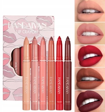 Zestaw pomadek w kredce Konturówka do ust SET A