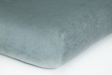PRZEŚCIERADŁO FROTTE Z GUMKĄ 160x200 SZARE