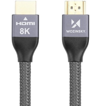 KABEL HDMI 2.1 HIGH SPEED 8K 60HZ / 4K 120HZ 5m