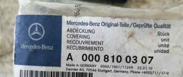 A0008100307, Blende Abdeckung Verschlußstopfen MERCEDES UNIMOG A0008100307 | thumb 1