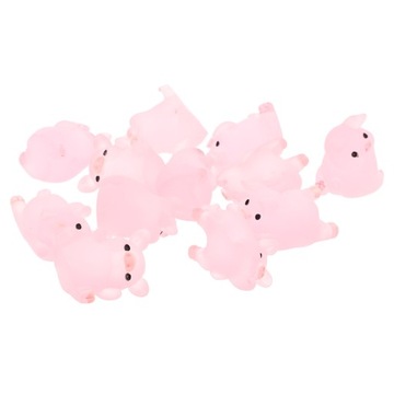 МИНИАТЮРНАЯ СВИНКА ОРНАМЕНТ ДЕКОРЫ ИЗ СМОЛЫ МОХ