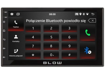 АВТОМОБИЛЬНОЕ РАДИО 2 DIN WiFi GPS ANDROID СИНИЙ