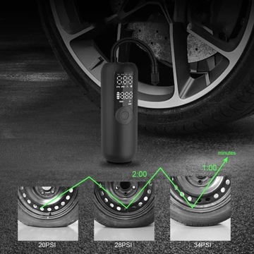 ЭЛЕКТРОВЕЛОСИПЕД НАСОС LED Type-C