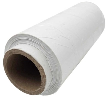 FOLIA STRETCH STRECZ BIAŁA SZER. 20CM DŁ. 150M PORĘCZNA KRYJĄCA WYGODNA