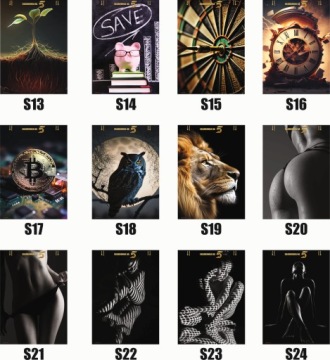 СОПИЛКА НА 5 злотых - XXL настенная 50х70 см ЛЕСНАЯ КАРТИНА - УКРАШЕНИЕ