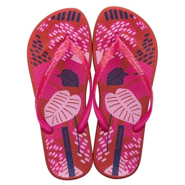 Klapki japonki damskie Ipanema 83325 RED R.41