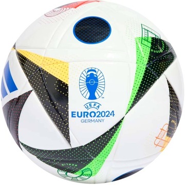 PIŁKA NOŻNA ADIDAS FUSSBALLLIEBE LEAGUE J350 IN9376 TRENING LEKKA EURO 2024