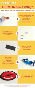 Нашивка в честь мотоцикла с указанием группы крови