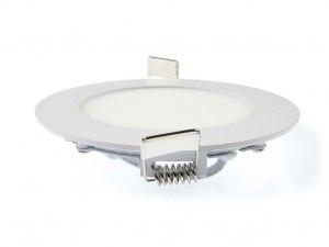 Podtynkowy panel LED 12W 3200K Okrągły