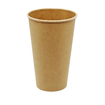 Kubek papierowy do kawy herbaty KRAFT 400 ml - 50 szt.