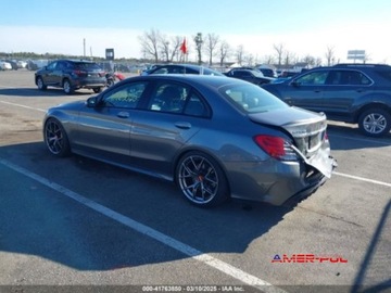 Mercedes Klasa C W205 2017 Mercedes-Benz Klasa C 2017 3.0L V6 Biturbo AMG C 43 4MATIC 3.0 Benzyna, zdjęcie 4