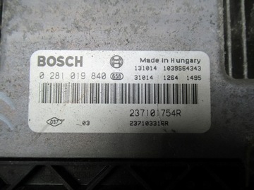 JEDNOTKA MOTORU OPEL VIVARO TRAFIC II 2.0 DCI