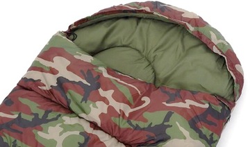 Камуфляжный туристический спальный мешок с капюшоном, теплое одеяло для мамы 2 в 1, легкий + чехол
