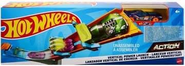 Wyrzutnia Hot Wheels Vertical Power Launch + autko