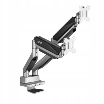 BIURKOWY UCHWYT NA DWA MONITORY REGULOWANY 17-35'' TOP PREMIUM