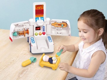 Игрушечная машинка Скорая помощь интерактивный пациент ZA4540