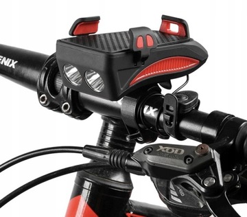 ДЕРЖАТЕЛЬ ДЛЯ ТЕЛЕФОНА ДЛЯ ВЕЛОСИПЕДА POWERBANK 4000 МАЧ