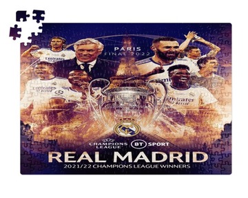 PUZZLE REAL MADRID SUPER WZORY 192 el + PUDEŁKO