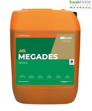 MS MegaDes Novo 20kg - środek do dezynfekcji: kurników, obór, chlewni