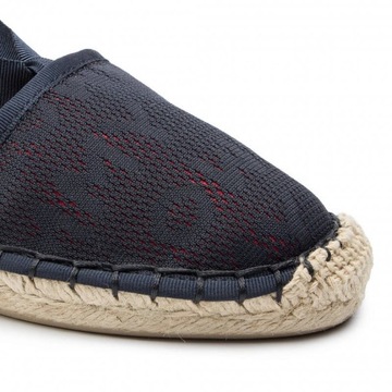 Espadryle Damskie TOMMY HILFIGER FW0FW03935 Granat