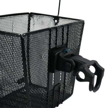 БОЛЬШАЯ МЕТАЛЛИЧЕСКАЯ КОРЗИНА ДЛЯ ВЕЛОСИПЕДА ДЛЯ РУЛЯ CLICK ДЛЯ ВЕЛОСИПЕДА 21 Л