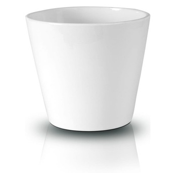 CERAMICZNA OSŁONKA DONICZKA 15CM BIAŁA