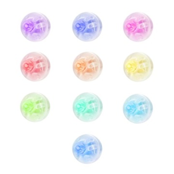 Mini Światełko Kolorowe Dioda Led Do Balonów 10szt
