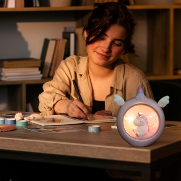 СВЕТОДИОДНАЯ ЛАМПА С МУЛЬТФИЛЬМОМ, ХОРОШЕЕ УКРАШЕНИЕ КОМНАТЫ, УКРАШЕНИЕ