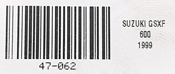 SUZUKI GSX-F 600 98-06 РУЛЕВОЕ КОЛЕСО ЛЕВОЕ