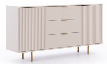 Komoda NUBIA K2D3SZ w kolorze cashmere 150 cm