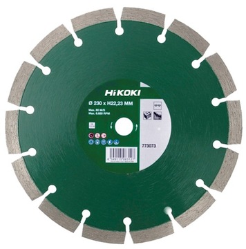 Tarcza diamentowa segment do betonu 230mm HITACHI