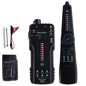 Precyzyjny szukacz par Forscher FS807D tester LAN