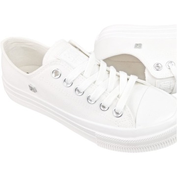 Białe Trampki Męskie Big Star tenisówki Klasyczne niskie buty NN174111 41