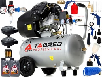 KOMPRESOR SPRĘŻARKA TAGRED 50L V2 18w1 SEPARATOR