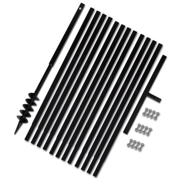 ŚWIDER GLEBOWY Z UCHWYTEM 80MM PRZEDŁUŻANY 13 M ST