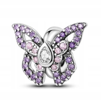 CHARMS ZAWIESZKA BIŻUTERIA MOTYL MOTYLEK model 9