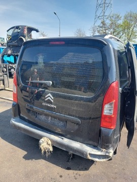 CITROEN BERLINGO III PEUGEOT PARTNER 08 - VÍKO KUFRU ZADNÍ KOMPLETNÍ
