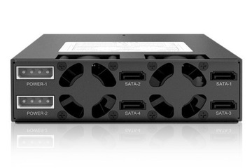 ICY DOCK ToughArmor MB994SK-1B Металлический отсек для 4 дисков 2,5 дюйма SATA/SAS для жестких дисков