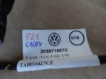 VW CADDY SVAZEK DVEŘE 2K5971557C