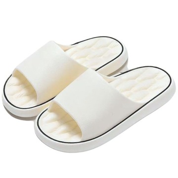 KLAPKI DAMSKIE LEKKIE PIANKOWE BASENOWE BUTY PLAŻOWE NA PLAŻĘ BASEN 40/41