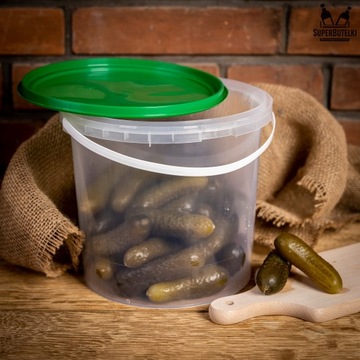 ВЕДРО 5Л ПЛАСТИКОВЫЙ КОНТЕЙНЕР ДЛЯ ЕДЫ