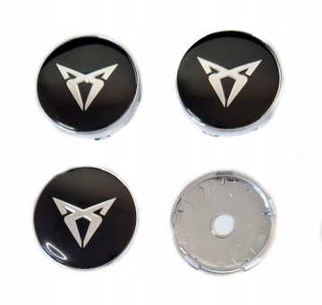 SEAT CUPRA DEKIELKI DO ALUFELG DEZENT 60mm/57mm