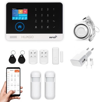Bezprzewodowy alarm GSM + WiFi M103 R2 polski