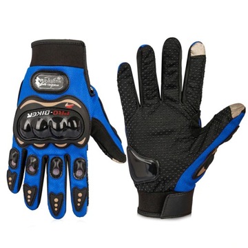 ПЕРЧАТКИ MOTOR QUAD PRO-BIKER ЦВЕТА TOUCH M