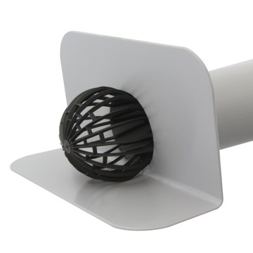 WPUST ATTYKOWY DO PVC Ø110 - 500 MM Z KOSZYKIEM